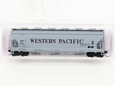N Scale Micro-Trains MTL 09300170 WP Western Pacific 3-Bay Covered Hopper #11921 - Image 1 of 4