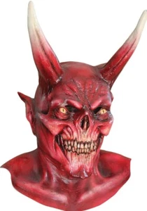 Scary Walking Dead Zombie Head Mask Latex Creepy Halloween Costume Horror Bloody - Picture 1 of 1