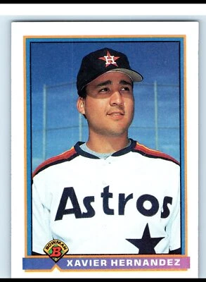1991 Bowman #545 Xavier Hernandez Near Mint - Image 1 of 2