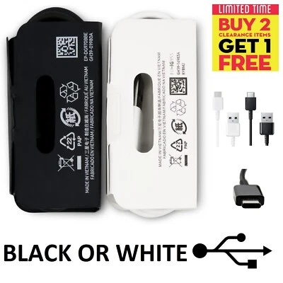 Fast Charger For Samsung S8 S9 S10 S22 S21 Plus Type C USB-C Data Charging Cable - Image 1 of 4