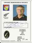 Cricket Memorabilia Society, Commemorative Card No.70 John Bracewell, 16.11.2013