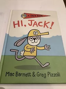 Hi, Jack & Jack Goes West 2 Book LotMac Barnett & Greg Pizzoli Autographed - Imagen 1 de 6