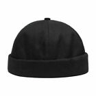 Unisex Adjustable Skullcap Hat Cap Casual Docker Sailor Brimless Hip Hop Solid