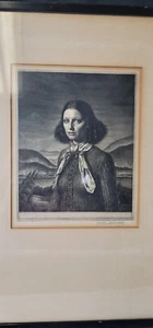 Gerald Leslie Brockhurst "Dorette" Etching 1932 Signed - Picture 1 of 11