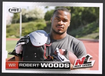 2013 Robert Woods Sage Football Next Level HIT Rookie RC #102 - Image 1 of 2