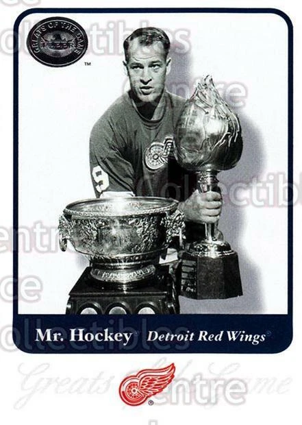2001-02 Fleer Greats of the Game #1 Gordie Howe - Image 1 of 1