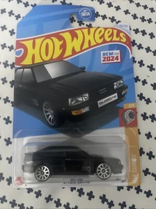 Audi Quattro Hot Wheels '87 negro #102 102/250 - 2024 HW turbo - Imagen 1 de 2