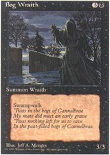 Bog Wraith X4 (4th Edition) MTG (NM) *CCGHouse* Magic