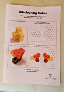 Maths Link Cubes Activity booklet by Heather Scott-Geometry & Problem-Solving - Imagen 1 de 2
