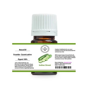 INDIAN STREET CUCUMBER PURE THERAPEUTIC GRADE ESSENTIAL OIL 3ML TO 100ML - Picture 1 of 3