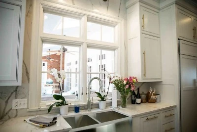 KBFmore 33" 16G Delantal Frontal Granja Bajo Montaje Fregadero de Cocina de Acero Inoxidable Foto 1 de 4