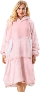 Wearable Hooded Blanket - Blanket Sweatshirt Hoodie Women & Men Super Warm Ho... - Picture 1 of 6