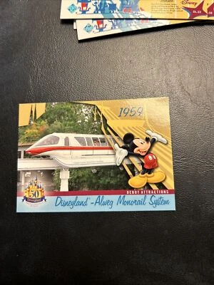 Jb3a 2005 Disneyland, debut atracciones DL-23 Alweg MonoRail System 1959 Foto 1 de 2