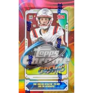 RIP & SHIP - 2024 Topps Cosmic Chrome Football Sealed Hobby Box Brandneu - Bild 1 von 1