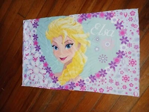 Disney Prinzessin Frozen Anna Elsa Kissenbezug doppelseitig Standardgröße gebraucht, in einwandfreiem Zustand - Bild 1 von 7