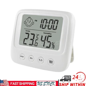 Digital Temperature Humidity Meter Home Indoor Electronic Hygrometer Thermometer - Picture 1 of 10