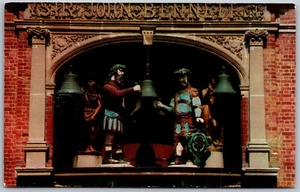 Vintage Dearborn Michigan MI Greenfield Village Gog und Magog 1950er Postkarte - Bild 1 von 2