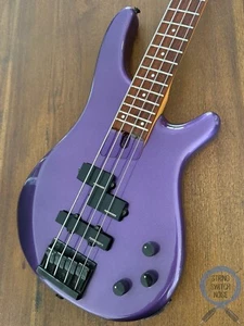 Fernandes Revolver Bass, Metallic Sparkle Purple, MIJ, 1990s, FRB-60 - Picture 1 of 17