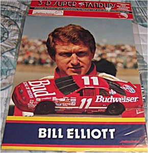 1992 Redline Racing 3-D Super Standup Bill Elliott. FACTORY SEALED. 1 FREE PACK - Picture 1 of 3