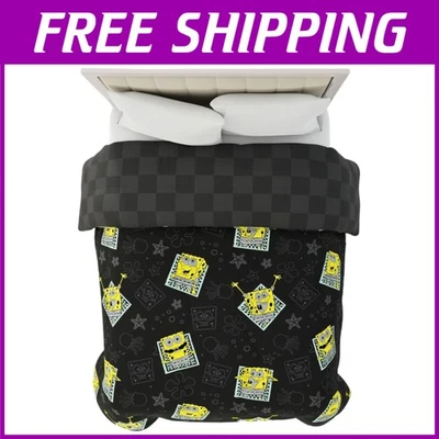 Super Soft Spongebob Reversible Comforter - Image 1 of 4
