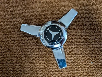 Vintage Dayton Mercedes Wire Wheel Rim Center cap Hubcap Knock Off - Image 1 of 4