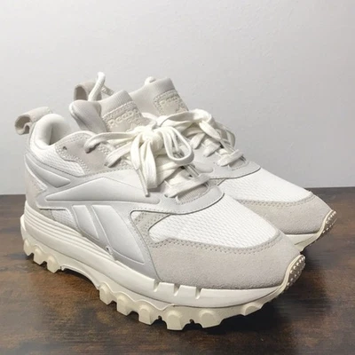 Reebok Cardi B x Mujer Clásica Cuero V2 Tiza Mujer Informal Plataforma Zapatilla 7 Foto 1 de 4