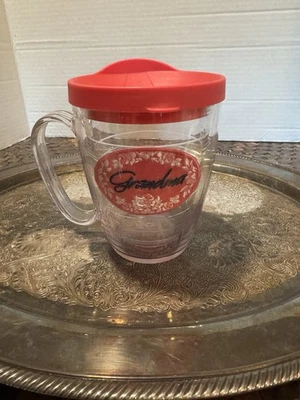 Tervis Tumbler "Grandma" 16 oz Plastic Mug tea cup Made in USA Pink - Imagem 1 de 4