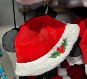 NEU 🎄Disney Parks 2025 Santa Mickey Fischerhut Weihnachten Urlaub Exklusiv - Bild 1 von 3