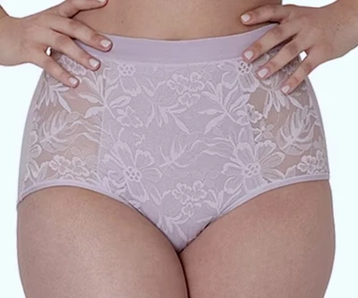 Braguita BALI Breathe Algodón Modal Encaje Frontal Púrpura Iris Tiro Alto Para Mujer S 5 Foto 1 de 4