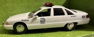 DALLAS POLICE CAR White CHEVY CAPRICE 1:25 SCALE CUSTOM BUILD MODEL - Picture 1 of 5