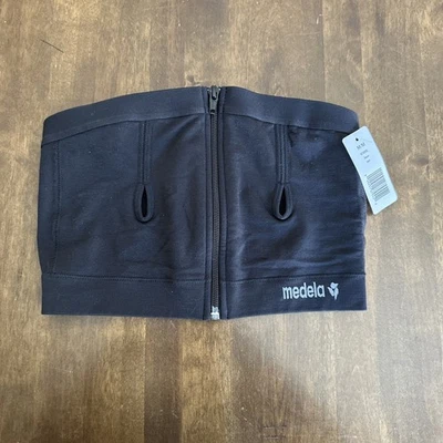 Sujetador de bombeo manos libres Medela Easy Expression negro medio Foto 1 de 3