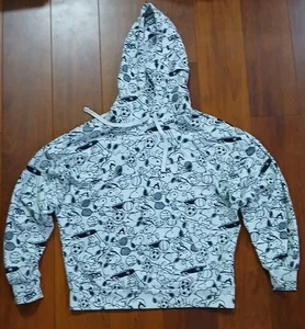 Damen Hoodie Levis X Peanuts weiß Small Relaxed Fit - Top Zustand - Bild 1 von 13