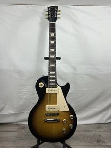 Gibson Les-Paul Studio P90 Tobacco Burst 2016 Demo Stamped - Picture 1 of 8