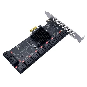 Carte PCIE SATA Cartes d'extension d'ordinateur Prise en charge des périphériques SATA 3.0 R9H1 - Photo 1/6