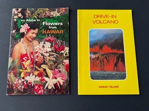 Libro de tapa blanda Drive In Volcano Hilo Bay y 1964 FLOWERS Of Hawaiiana - Imagen 1 de 9