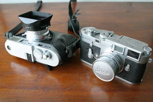 Silver Standard Large Soft Release Button f/ Leica M3 M4 M6 MP M8 M9 Nikon Canon - Imagen 1 de 4