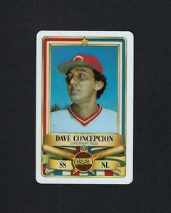 1982 Permagraphics All-Stars DAVE CONCECION Kreditkarte ROT Perma Grafik - Bild 1 von 2