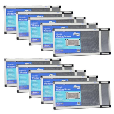 Pantalla Ventana Ajustable, Vertical/Horizontal, 10"x19-36" o 19"x10-18", Estuche/10 Foto 1 de 4