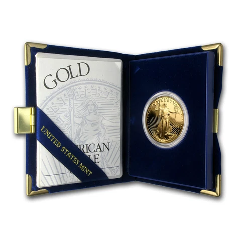 1994-W 1 oz Proof Gold American Eagle (w/Box & COA) - SKU #7491 Cover
