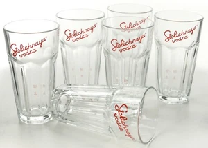 6 x Stolichnaya Vodka Glas Longdrinkglas 2cl & 4cl Cocktail Gläser Wodka 3450 - Picture 1 of 5