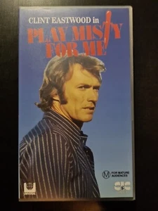 Play Misty For Me VHS Movie Video Cassette Tape - Picture 1 of 2