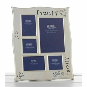 5 Picture Family Photo Frame Christmas Birthday Home Decor Gift Present Occasion - Picture 1 of 5