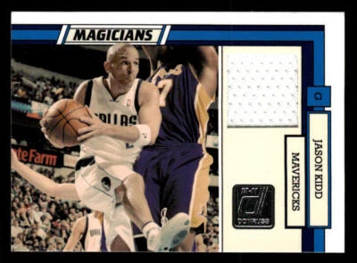 2010-11 Donruss #2 Jason Kidd Magicians Materials #/299 - Image 1 of 2