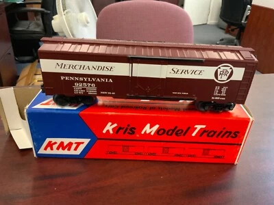KMT Kris Model Trains 0-Gauge Merchandise Service Car Pennsylvania PRR New Box - Image 1 of 2