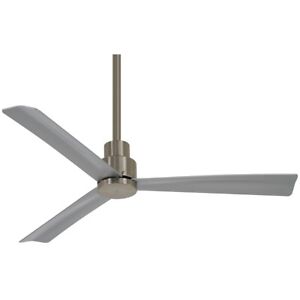 Minka Aire Simple 44" LED Ceiling Fan, Brushed Nickel- F786-BNW