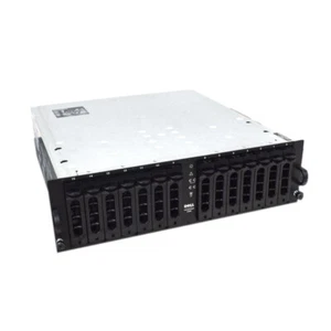 Dell PowerVault 220S SCSI Storage Array Enclosure w/ 14x Hard Drive Caddies - Picture 1 of 6