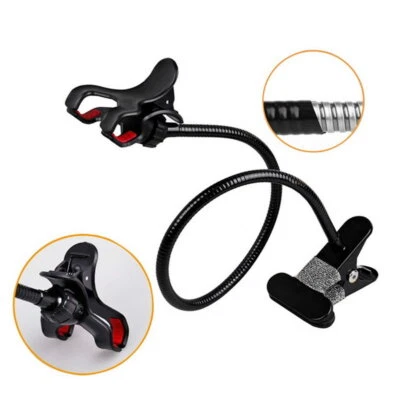 360 Rotating Desktop Stand Lazy Bed Mobiel Phone Holder Mount With Clip - Image 1 of 4