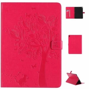 Embossed Flip Stand Case Cover For Samsung Tab A E SM-T280 T580 T350 T560 Tablet - Picture 1 of 16