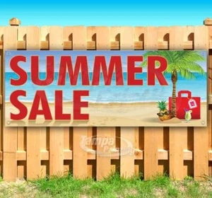 SUMMER SALE Advertising Vinyl Banner Flag Sign Many Sizes Available USA DEALS - Picture 1 of 5