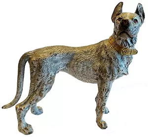 Vienna Bronze Sculpture of Great Dane, XX Century - Picture 1 of 6